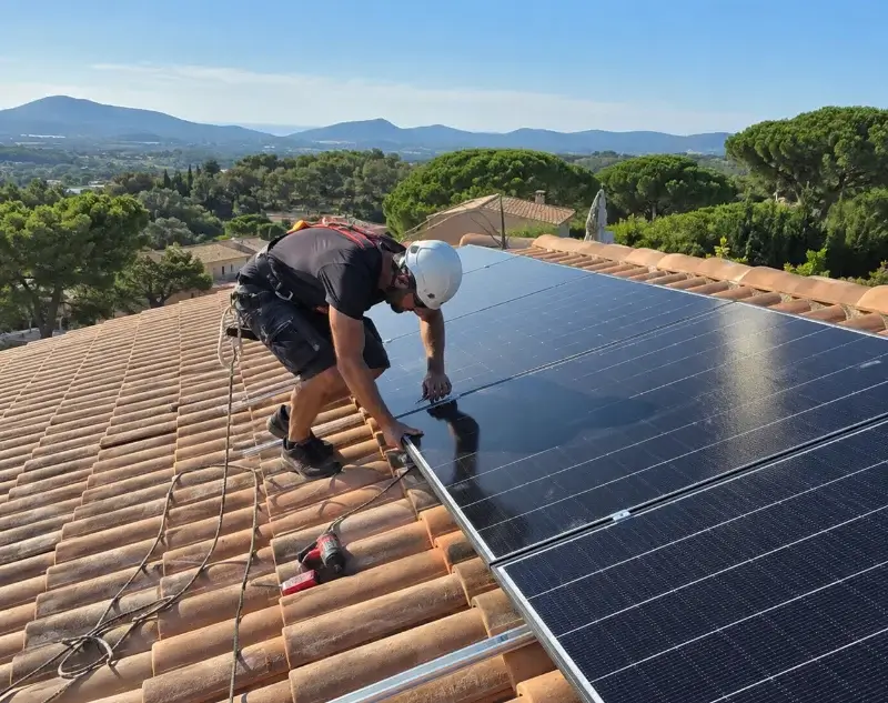Installateur panneaux solaires La Roche-Chalais — pose photovoltaïque sur toiture